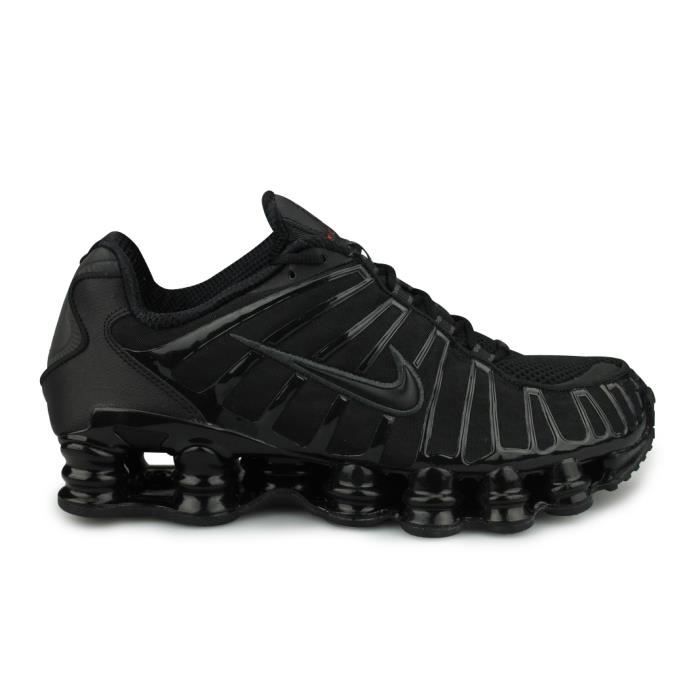 shox tl noir rouge