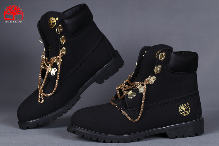 timberland noir et blanche